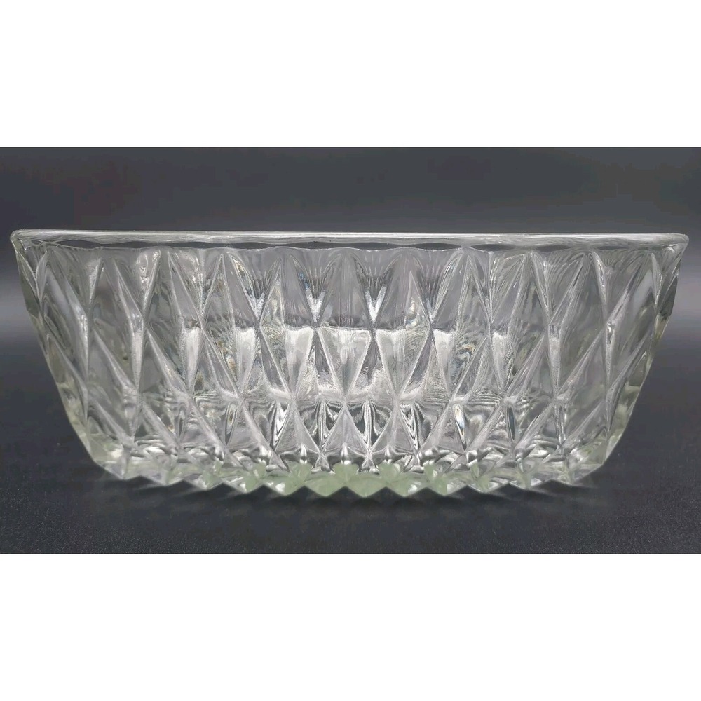 Cut Bowl Glass DURALEX‎ Vintage Art Deco Design Made IN France 20th Century